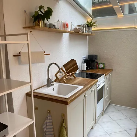 Souterrainwohnung Mit Badesteg An Der Paar Apartman Friedberg