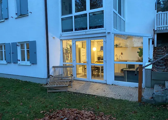 公寓 Souterrainwohnung Mit Badesteg